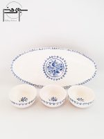 اردوخوری طرح گل و حاشیه