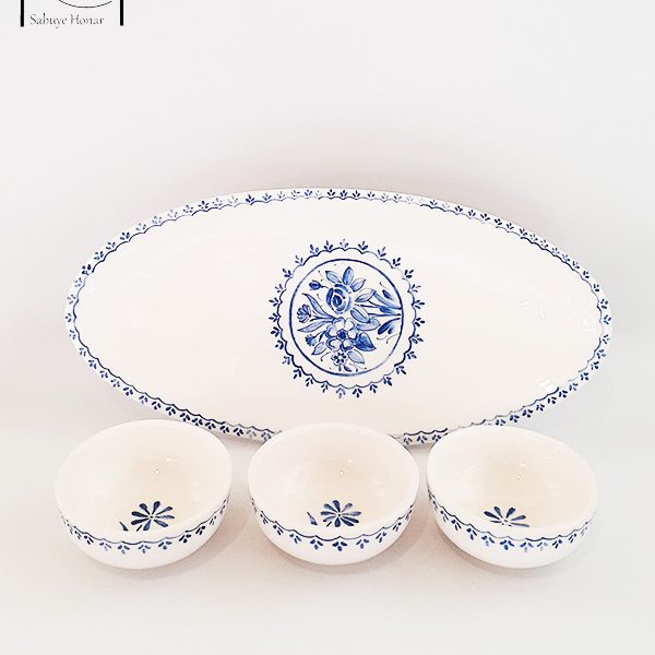 اردوخوری طرح گل و حاشیه