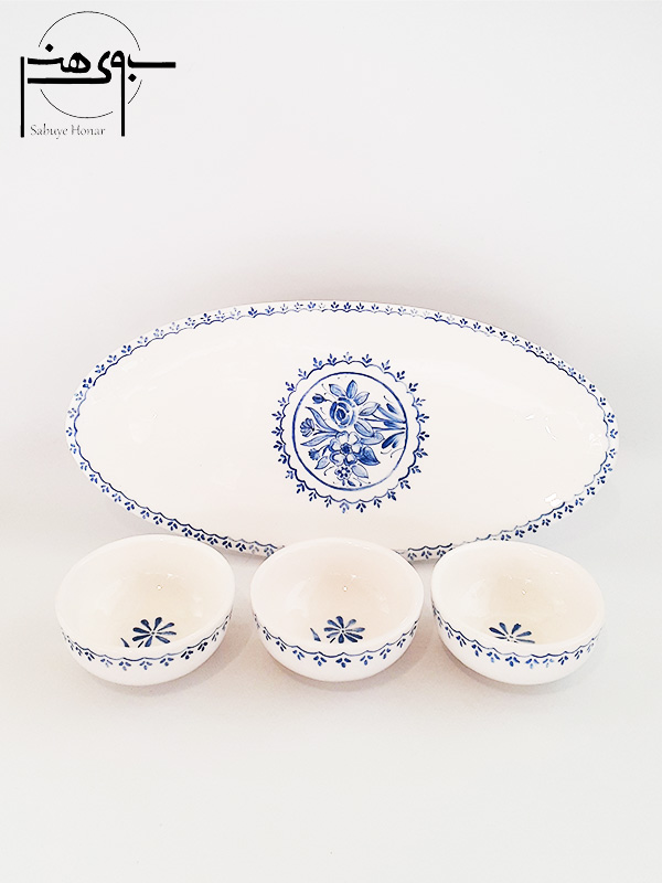 اردوخوری طرح گل و حاشیه