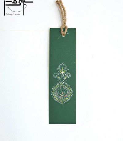 بوک مارک (نشانه کتاب) کاغذی تذهیب
