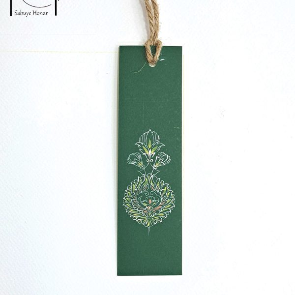 بوک مارک (نشانه کتاب) کاغذی تذهیب