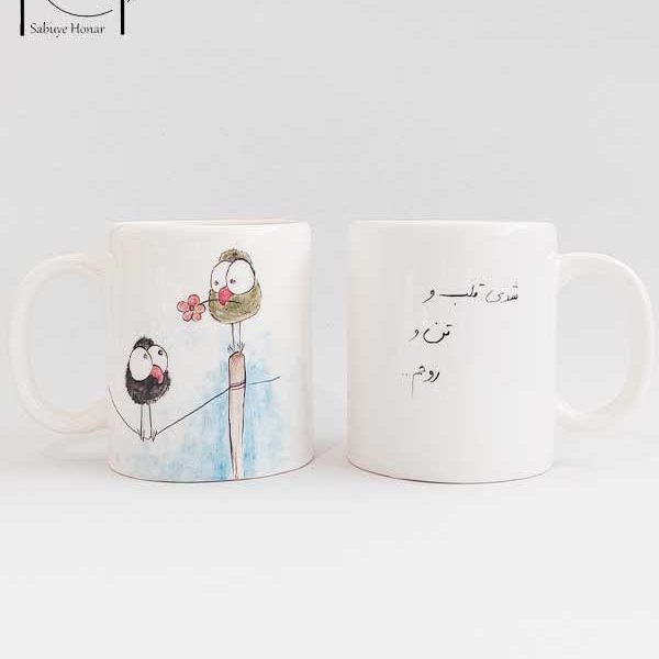 ماگ (لیوان) سرامیکی فانتزی دخترانه