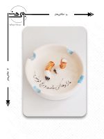 ابعاد زیر سیگاری سرامیکی کد S014