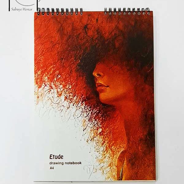 دفتر طراحی (اسکچ بوک) سیمی ۵۰ برگ A4