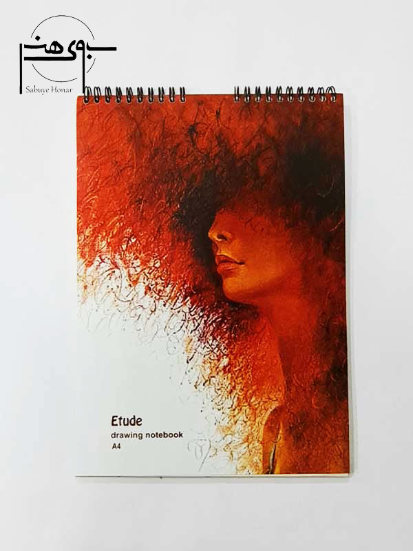 دفتر طراحی (اسکچ بوک) سیمی ۵۰ برگ A4