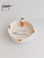 زیر سیگاری سرامیکی فانتزی ساده