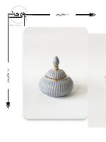 ابعاد قندان سرامیکی شیک پذیرایی