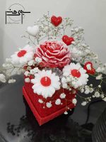 باکس گل شمع