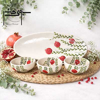 ست اردو خوری و مزه خوری ویژه یلدا