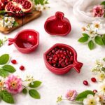 پیاله انار خوری سرامیکی طرح انار