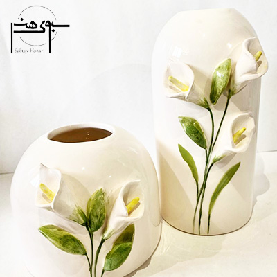 ست گلدان بزرگ شیک شیپوری