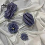 شمع لاکچری رنگ بنفش تیره