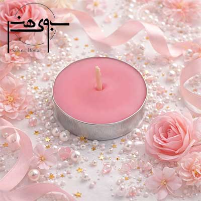 شمع وارمر بسته ۱۰ عددی رنگ صورتی
