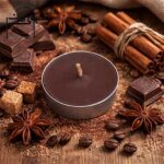 شمع وارمری بسته 10 عددی رنگ قهوه ای