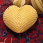 شمع دکوری قلب