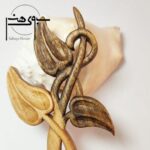 کانزاشی چوبی طرح پیچک