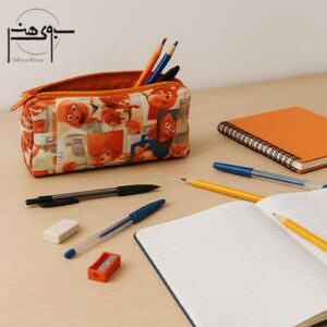 جامدادی تک زیپ پارچه ای مخمل بزرگ طرح زوتپیا