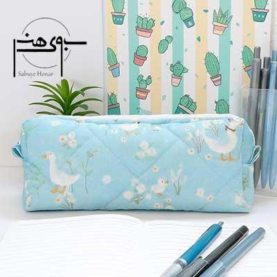 جامدادی پارچه ای کلاسیک طرح اردک