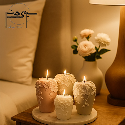 شمع دکوری لاکچری باغ مارسلا
