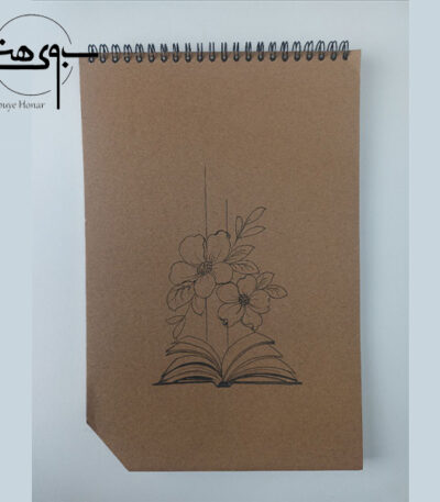 اسکچ بوک ۴۰ برگ سیمی A4
