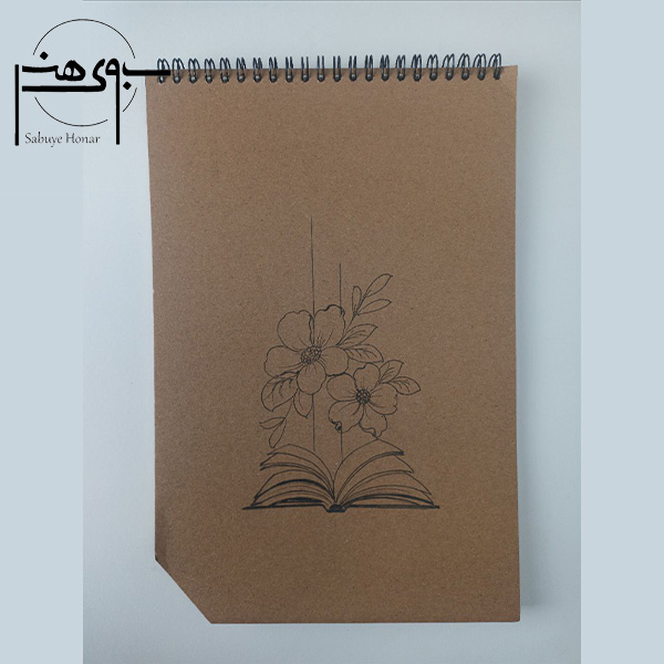 اسکچ بوک ۴۰ برگ سیمی A4