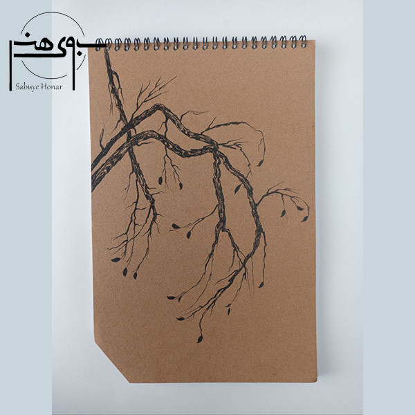 اسکچ بوک طراحی A4 سیمی ۴۰ برگ