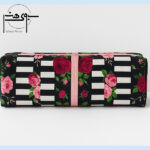 جامدادی بزرگ پارچه ای طرح رز