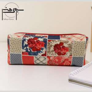 جامدادی بزرگ پارچه ای مخمل پورش