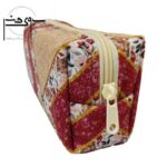 جامدادی مخملی بزرگ پارچه ای طرح لوزی