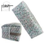 جامدادی پارچه ای مخمل بزرگ طرح شش ضلعی