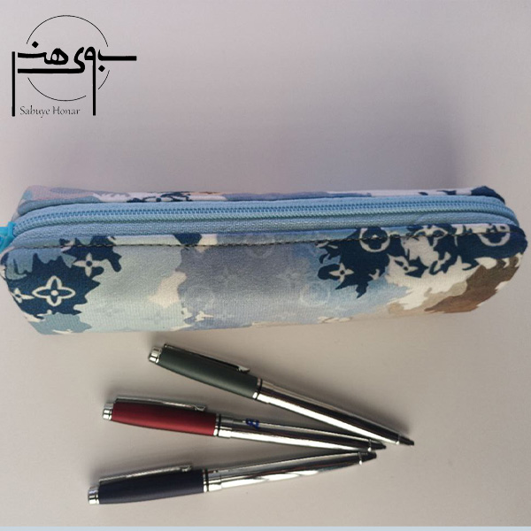 جامدادی پارچه ای دانشجوی مخمل کوچک