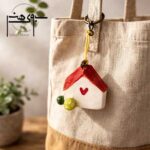 آویز سرامیکی خونه رنگ بندی