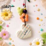 آویز سرامیکی قلب مامان