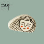 پیکسل سنجاقی سرامیکی طرح آدمک