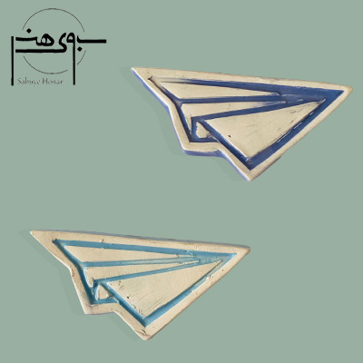 پیکسل سنجاقی سرامیکی طرح موشک