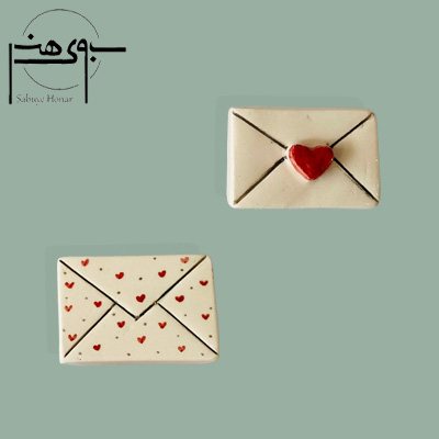 پیکسل سنجاقی سرامیکی طرح پاکت