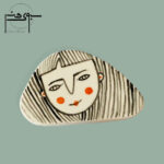 پیکسل سنجاقی طرح ادمک
