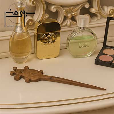 گیره مو ژاپنی کانزاشی طرح گاو