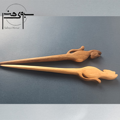 گیره مو ژاپنی کانزاشی طرح گربه