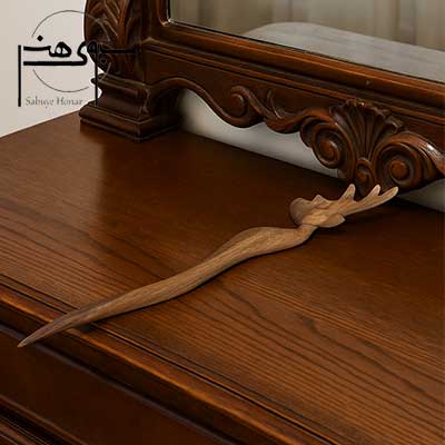 گیره مو ژاپنی کانزاشی طرح گوزن