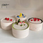 قندان سرامیکی در طرح های مختلف