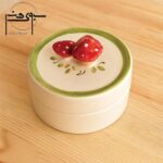 قندون سرامیکی طرح برجسته لعابدار