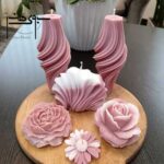 ست شمع فانتزی 6 تکه